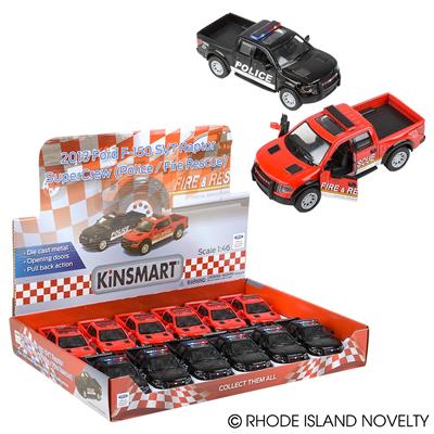 DIE CAST FORD F150 POLICE/FIRE DEPARTMENT