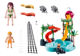 PLAYMOBIL WATER PARK W/SLIDES