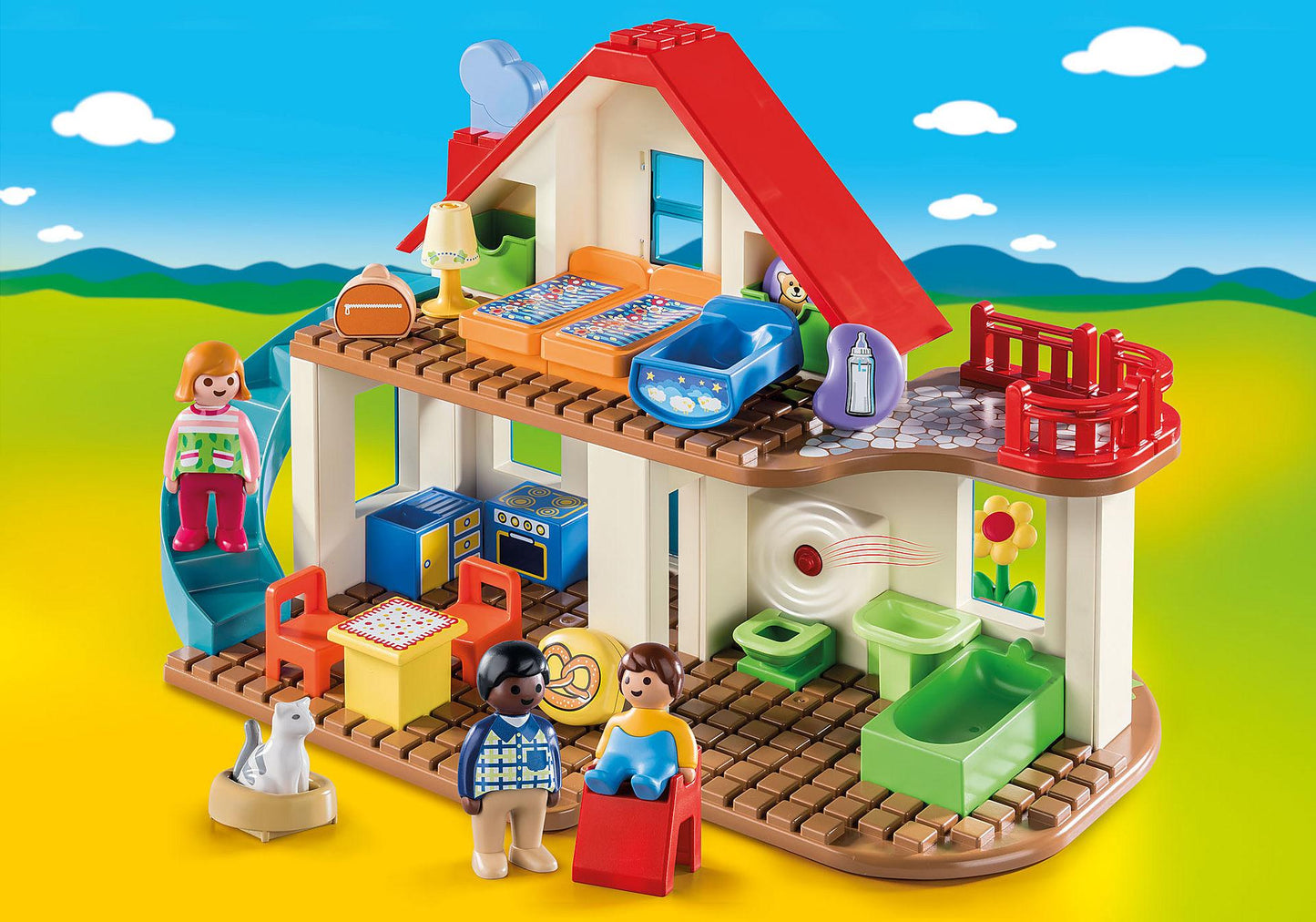 PLAYMOBIL 1.2.3 FAMILY HOME