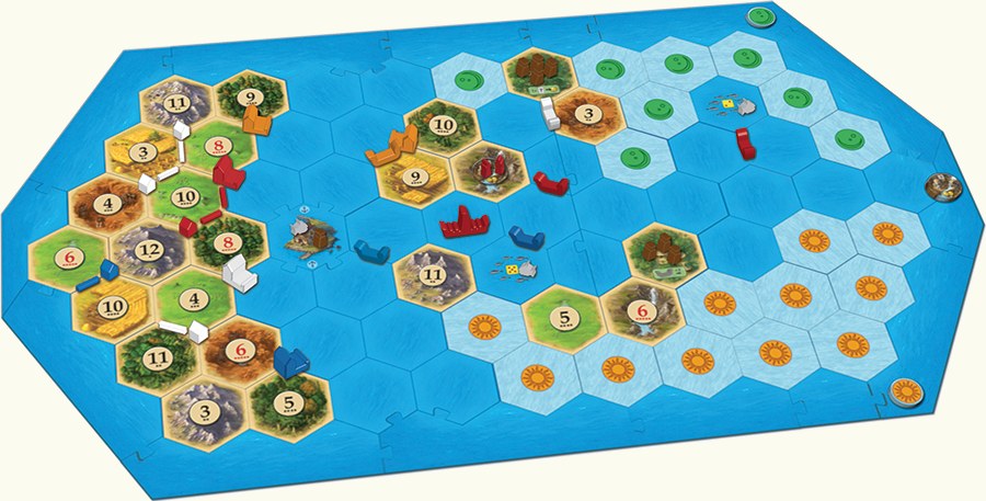 CATAN: EXPLORERS & PIRATES EXPANSION