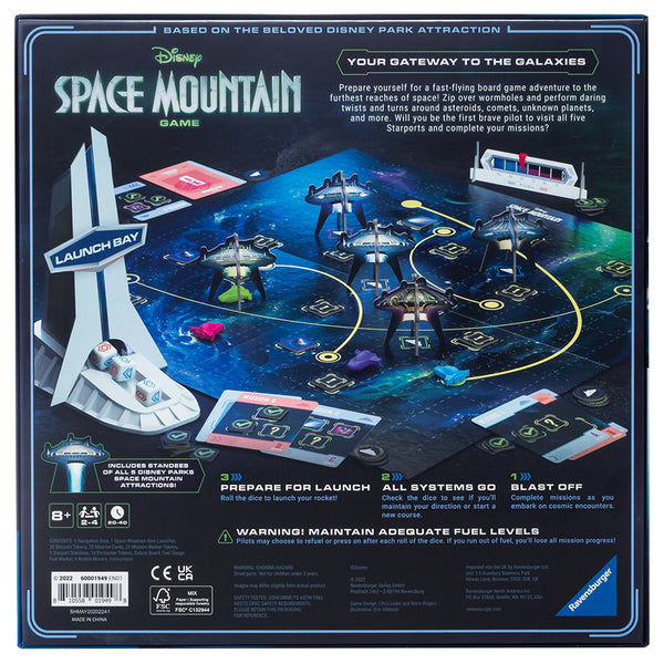 RAVENSBURG DISNEY SPACE MOUNTAIN GAME