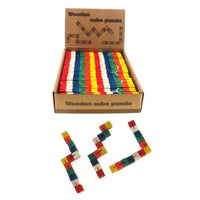 WOODEN SNAKE PUZZLE