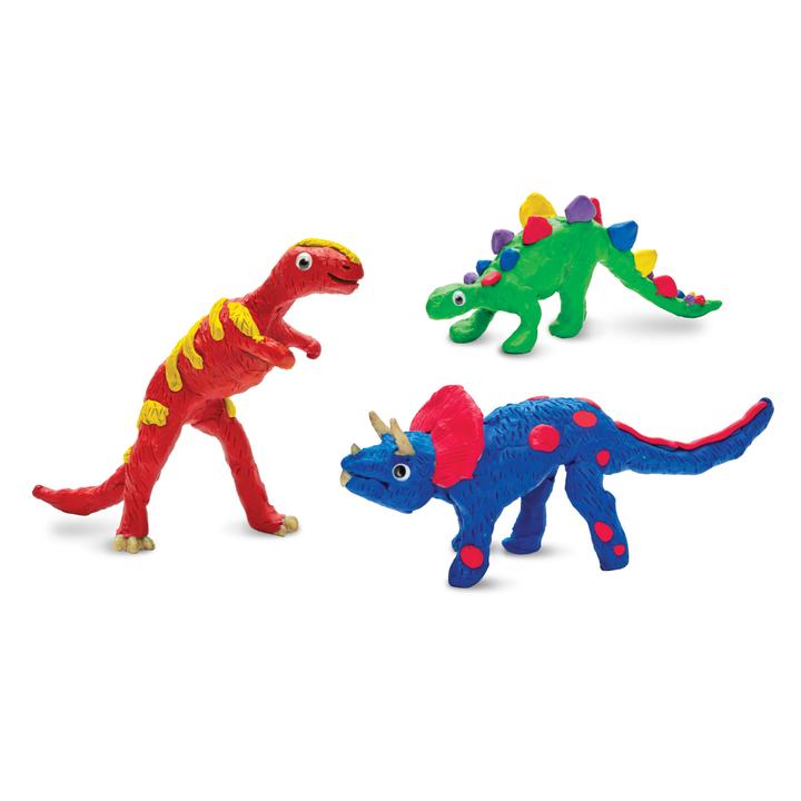 CREATE WITH CLAY DINOSAURS