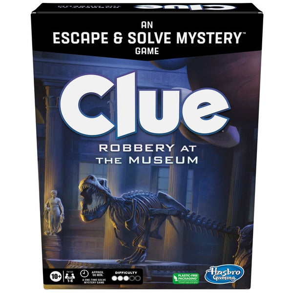 CLUE ROBBERY AT A MUSEUM