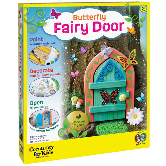 C4K BUTTERFLY FAIRY DOOR