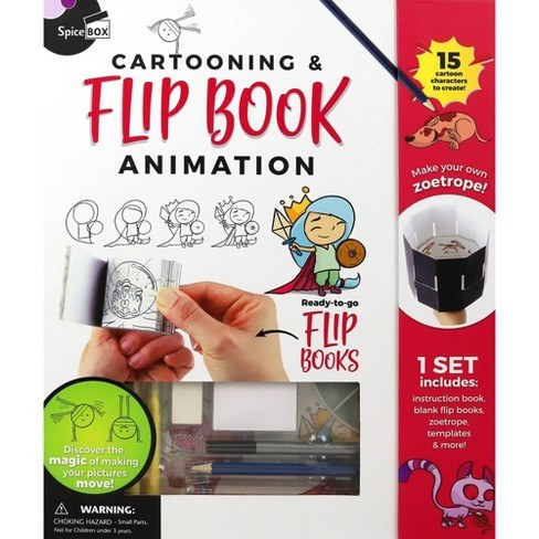 SPICEBOX- CARTOONING & FLIP BOOK