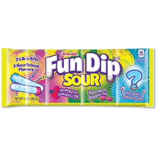 LIK-M-AID FUN DIP SOUR