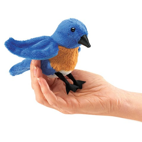 FOLKMANIS: BLUEBIRD FINGER PUPPET