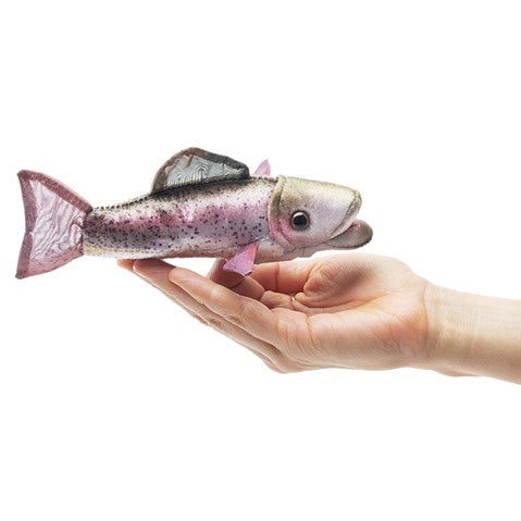 FOLKMANIS: RAINBOW TROUT FINGER PUPPET