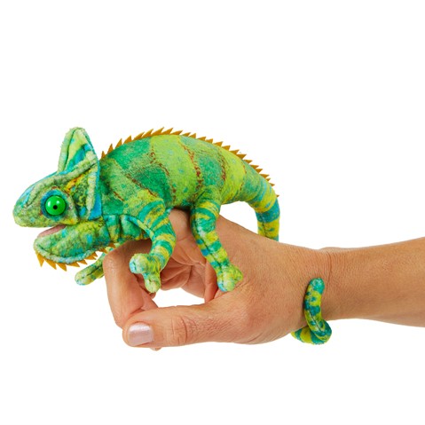 FOLKMANIS: CHAMELEON FINGER PUPPET