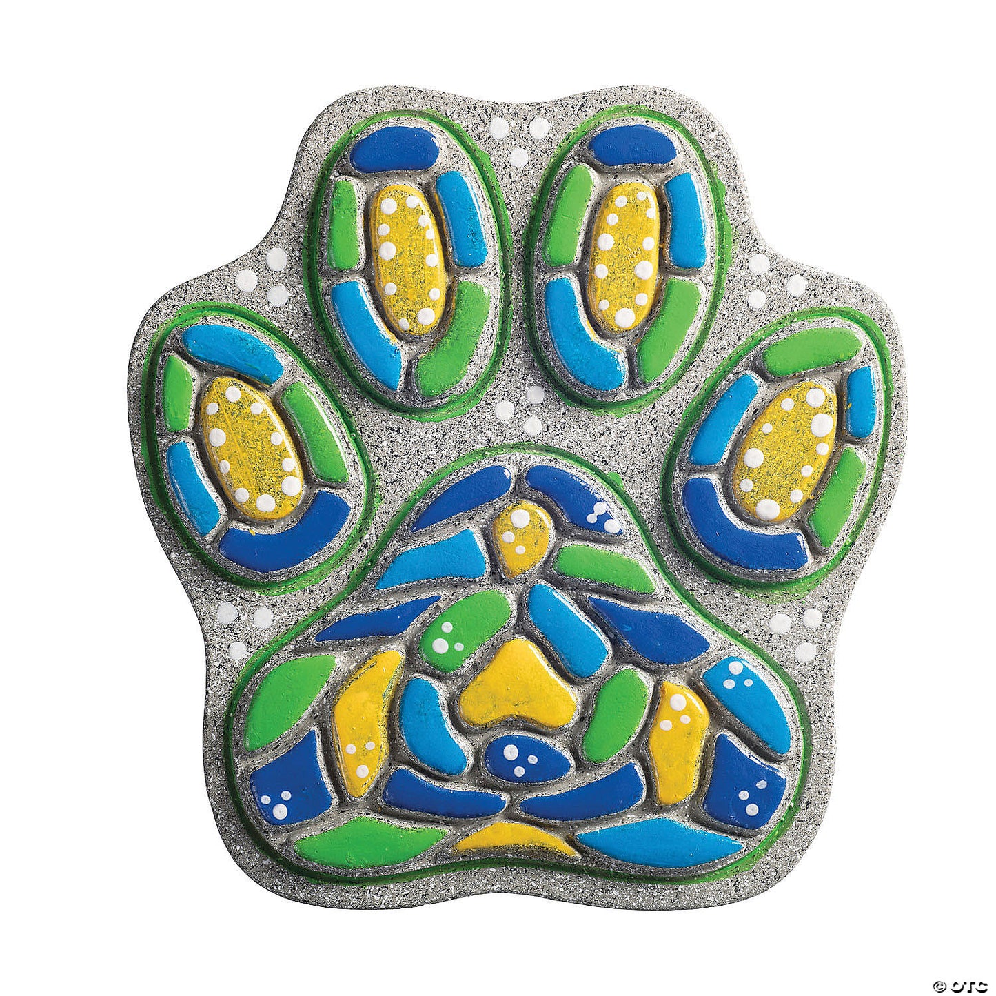 PAINT YOUR OWN STEPPING STONE-PAW PRINT