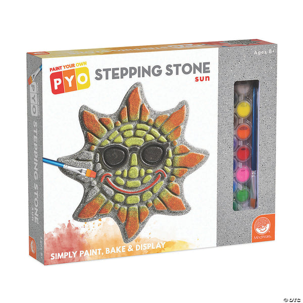 PAINT YOUR OWN STEPPING STONE: SUN