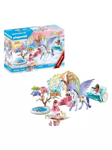 PLAYMOBIL PICNIC W/ PEGASUS CARRIAGE