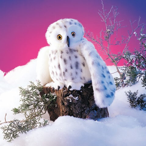 SNOWY OWL PUPPET