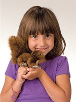 FOLKMANIS: RED SQUIRREL FINGER PUPPET