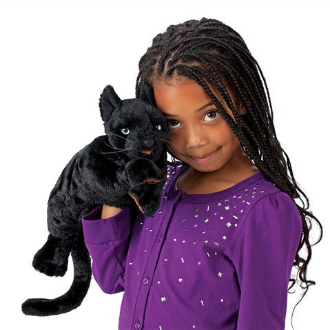 BLACK CAT PUPPET