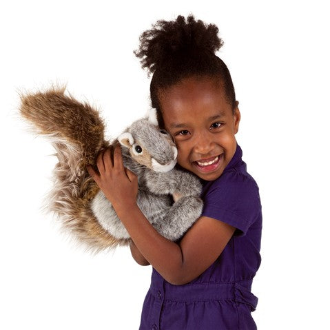 GRAY SQUIRREL PUPPET