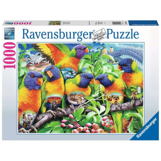 RAVENSBURG 1000 PC LAND OF THE LORIKEET