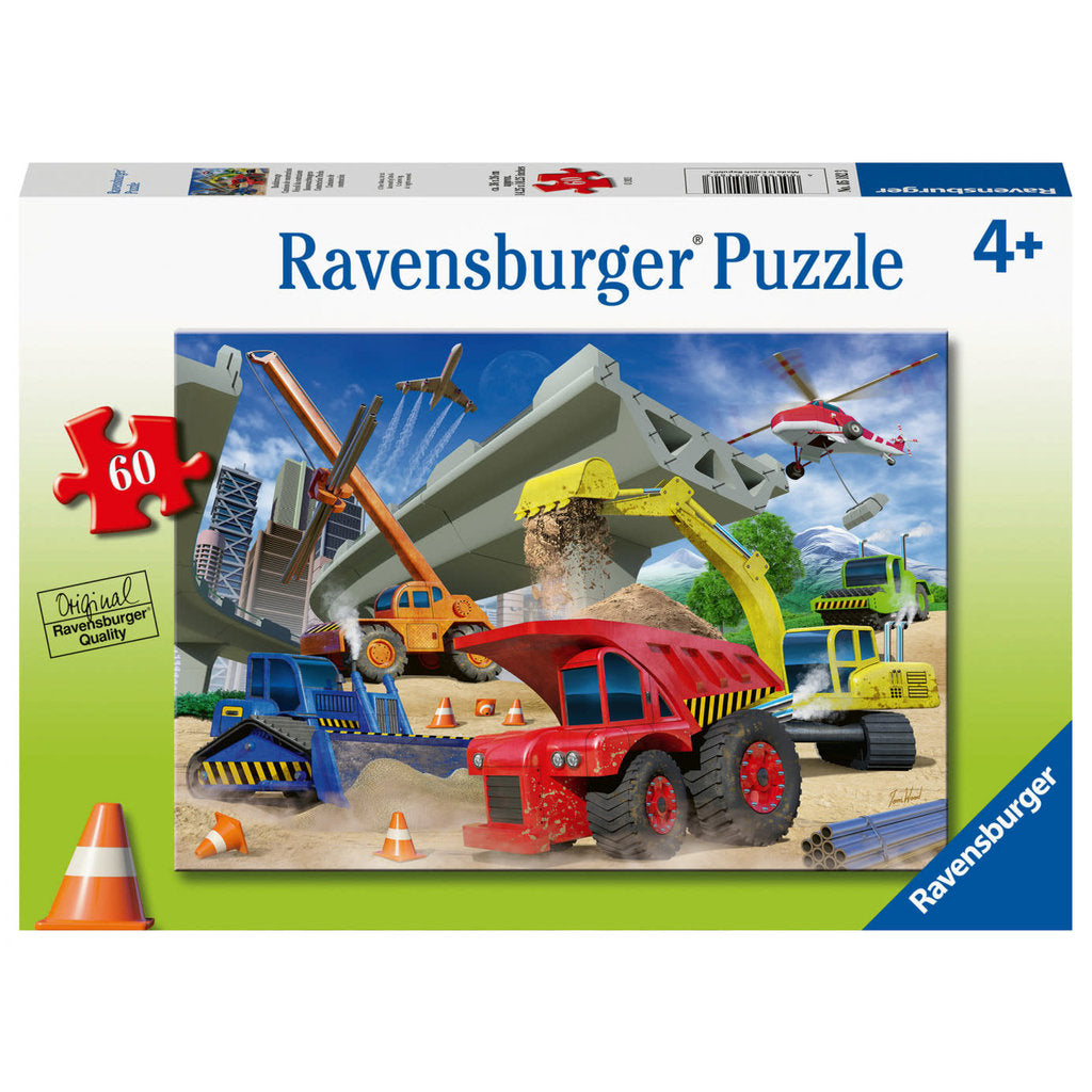 RAVENSBURG 60 PC CONSTRUCTION TRUCKS