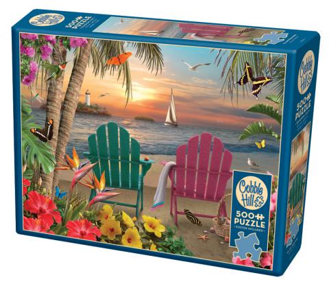 COBBLE HILL 500 PC ISLAND PARADISE