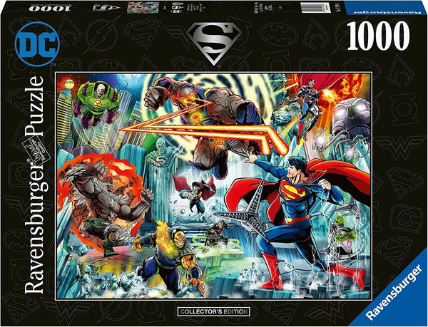 RAVENSBURG 1000 PC SUPERMAN COLLAGE