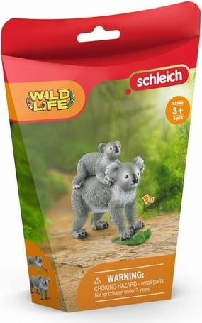 SCHLEICH WILD LIFE- KOALA MOTHER W/BABY