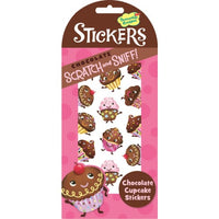 STICKERS-SCRATCH & SNIFF CHOCOLATE CUPCAKE