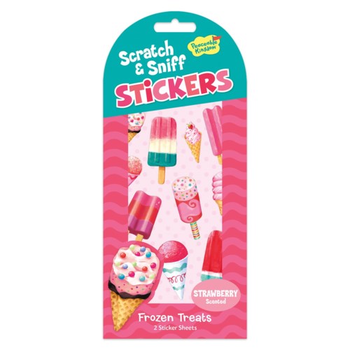 STICKERS-SCRATCH & SNIFF FROZEN TREATS