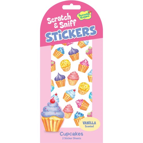 STICKERS-SCRATCH & SNIFF VANILLA