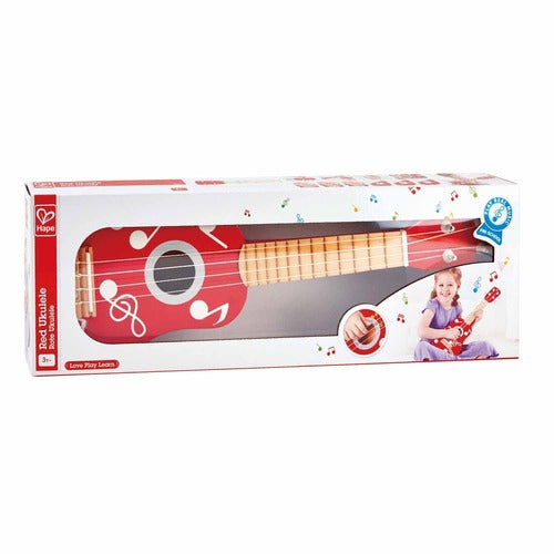 HAPE: ROCK STAR RED UKULELE