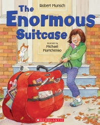THE ENORMOUS SUITCASE BY ROBERT MUNSCH - PAPERBACK